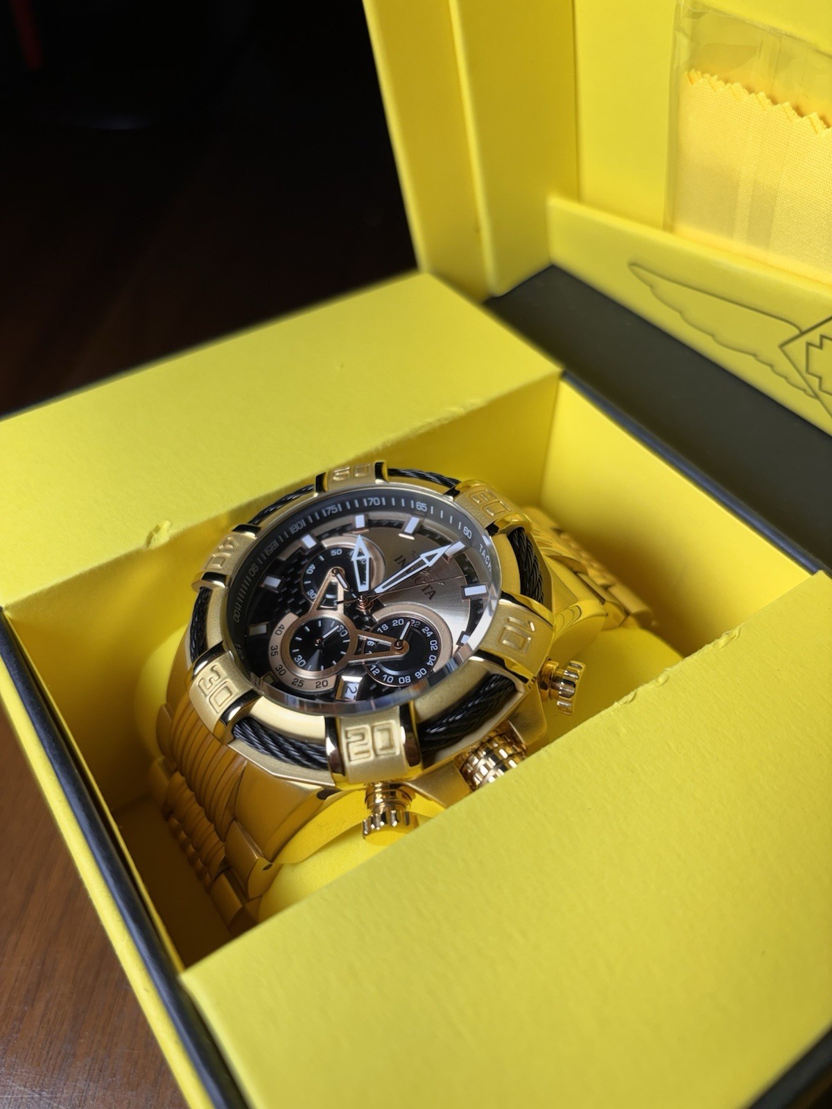 Invicta Bolt Men’s Quartz 52mm Watch w/ Box (Model 25765)