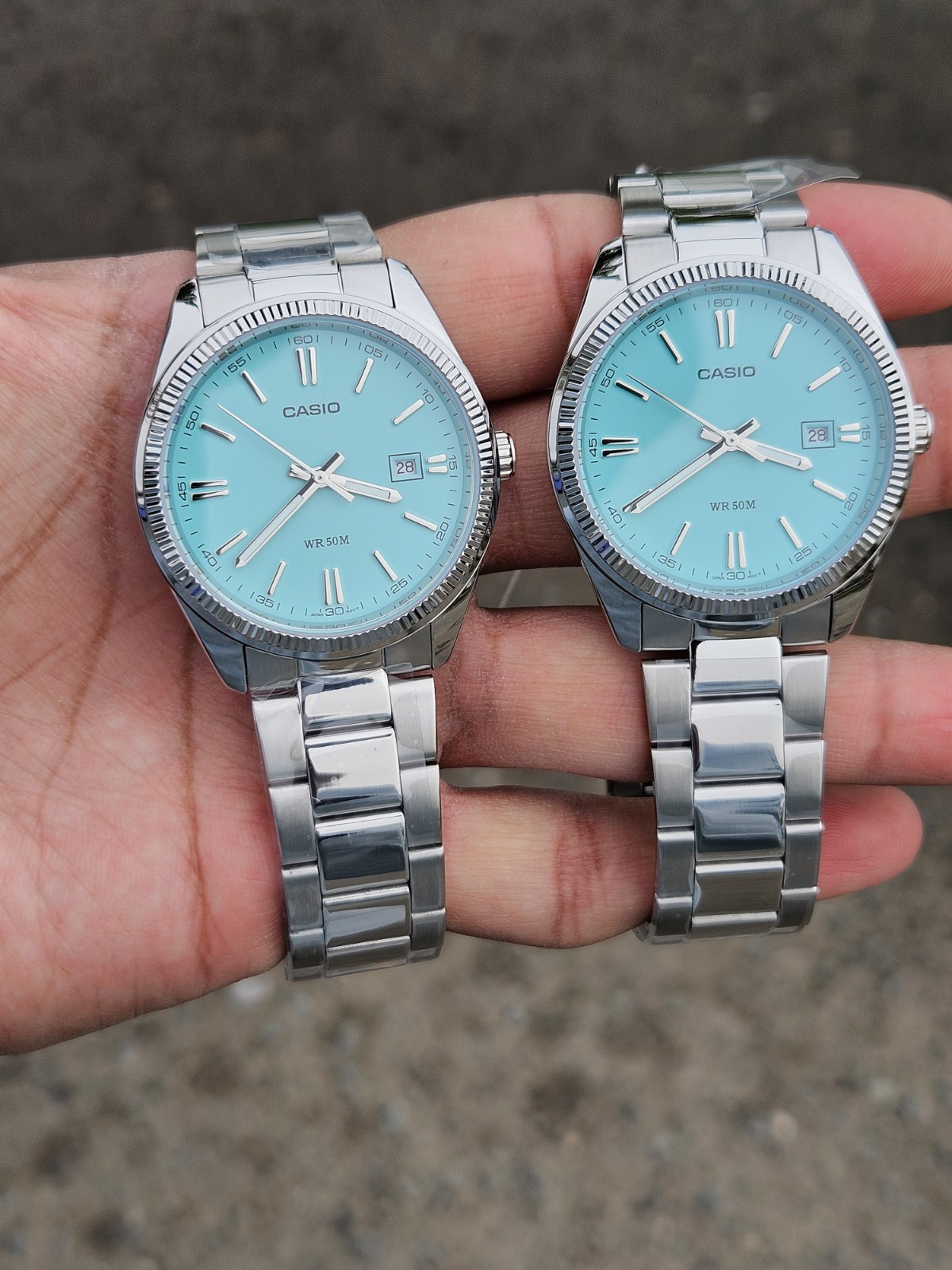“Casio MTP-1302PD TIFF Blue Dial – Classic Men’s Stainless Steel LIMITED STOCK