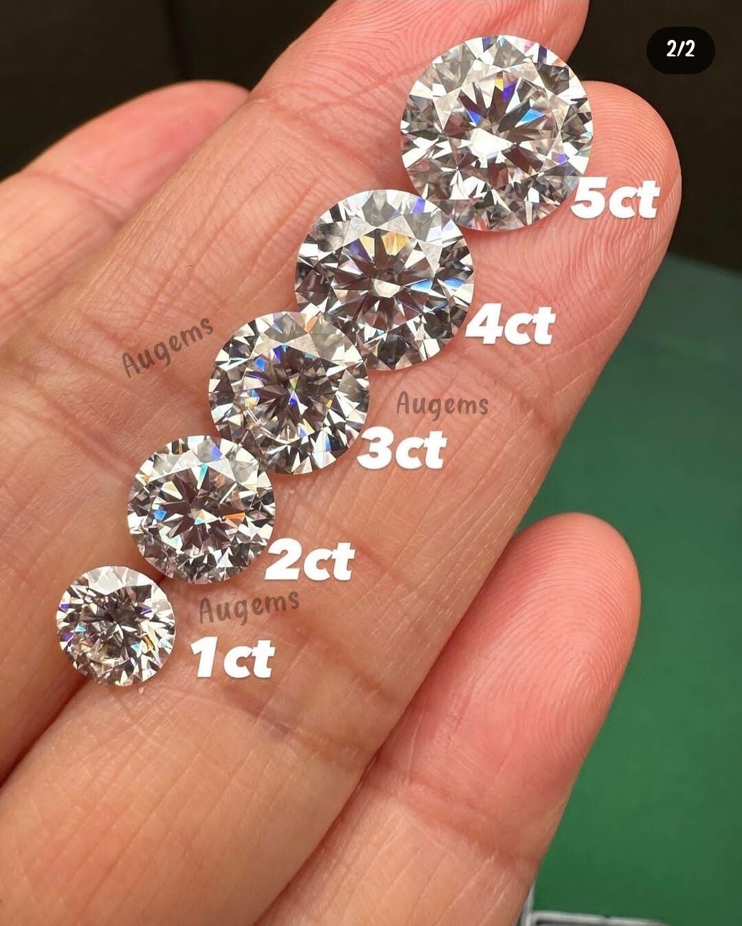 Round Cut 5 MM To 14 MM Natural Diamond 0.5 To 10 Crt D Grade VVS1 +1 Free Gift