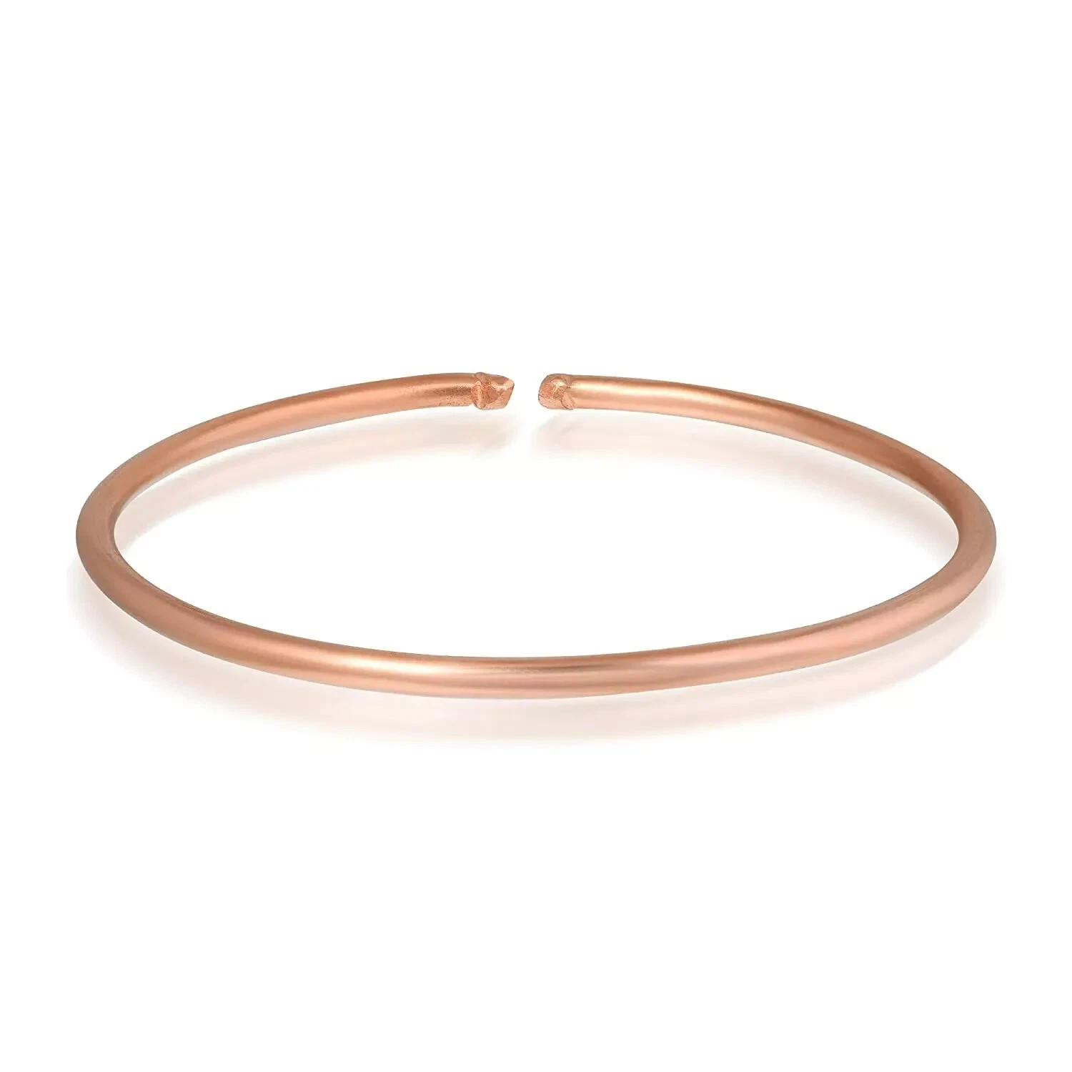 Pure Copper Anklet Slim Kada Adjustable &stylish look For Unisex healing purpose