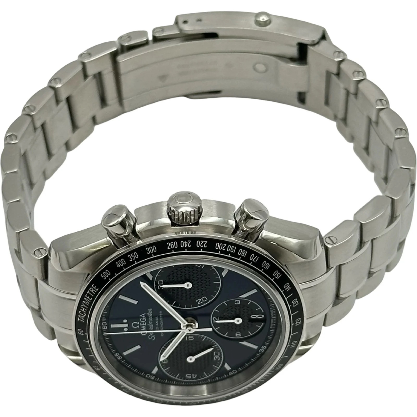 OMEGA Speedmaster 326.30.40.50.03.001 40mm Stainless Steel Blue Dial OKW2374