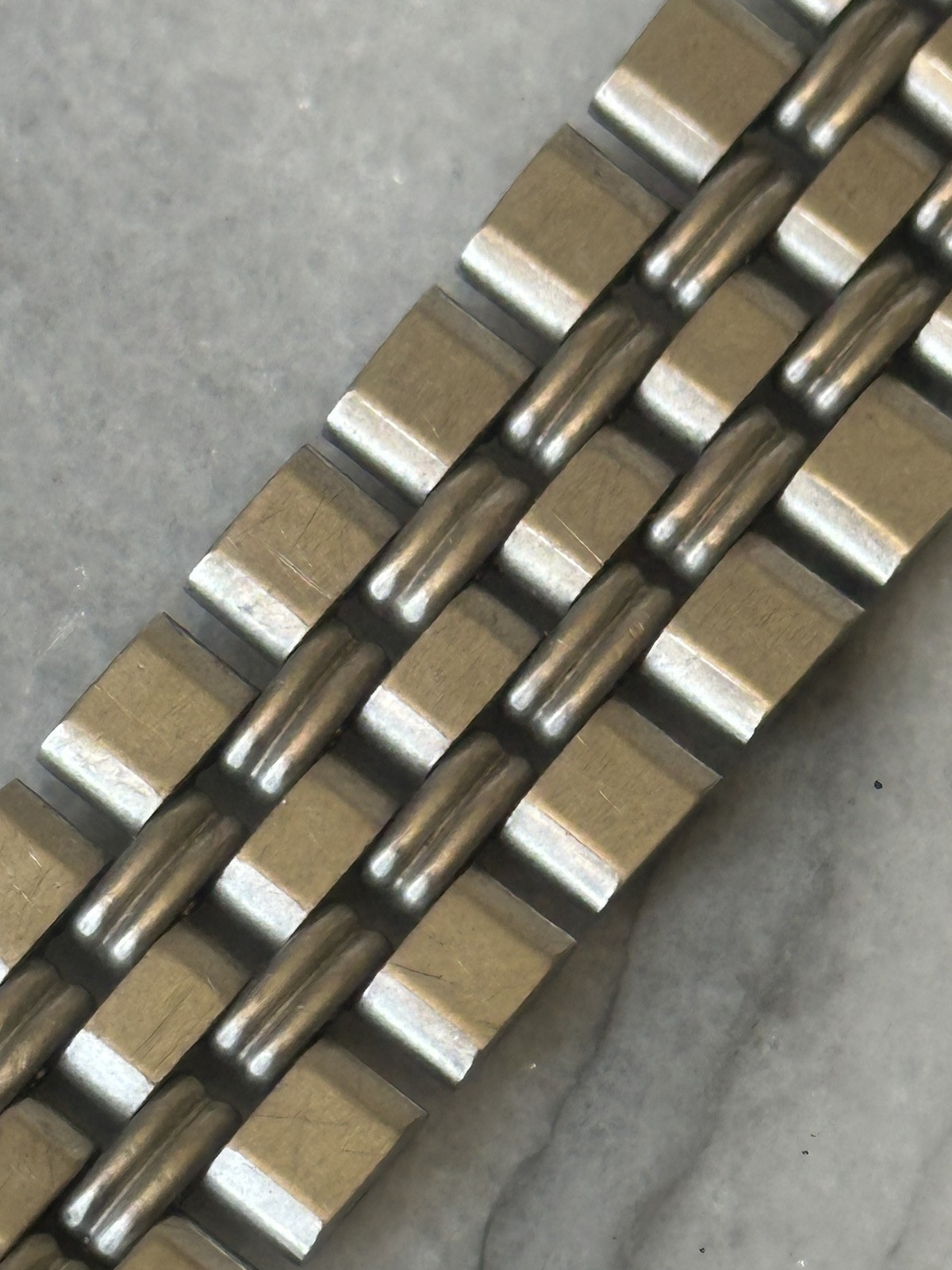 Bracelet de montre style Jubilee en acier inoxydable