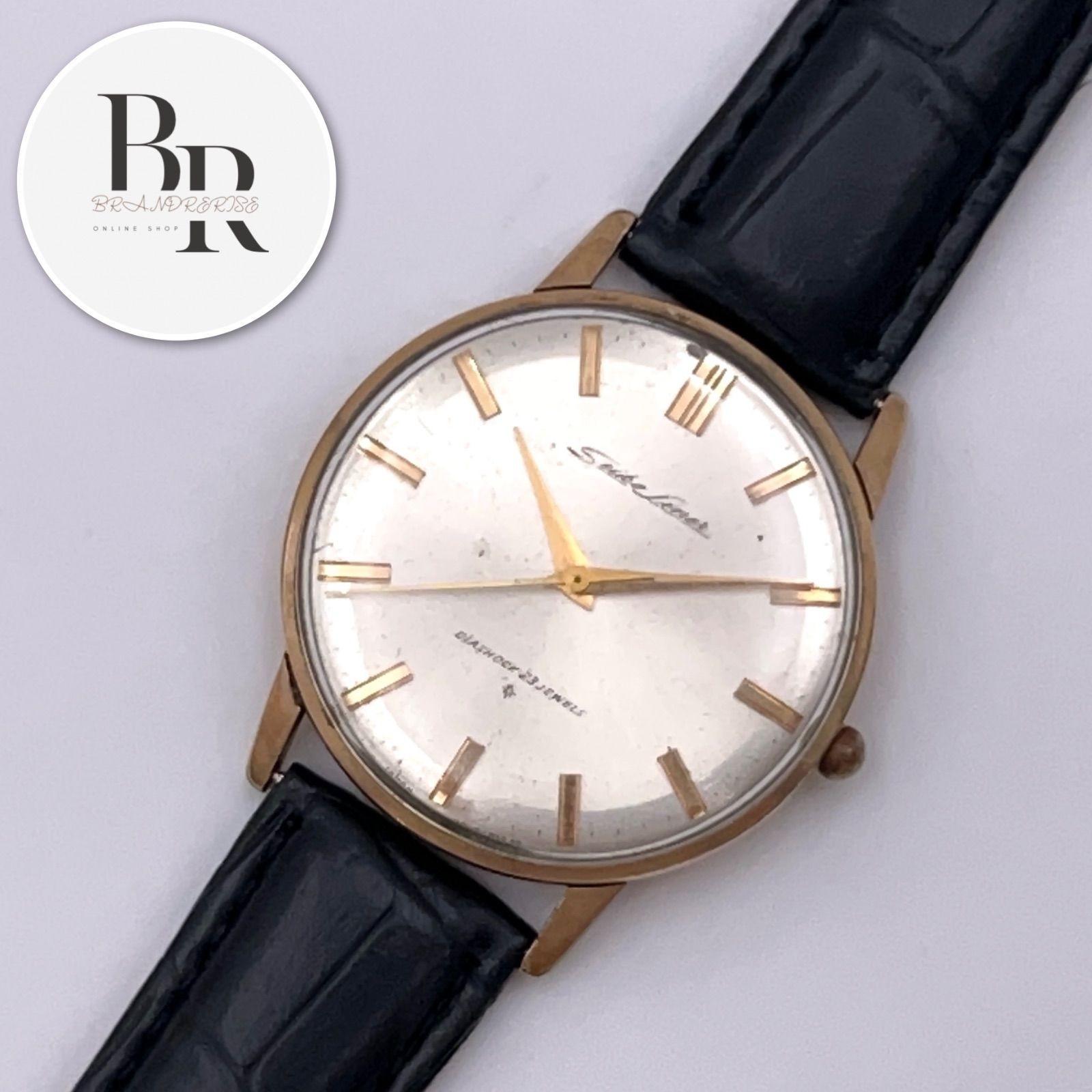 Working item SEIKO Liner Ref.J15001E 23 jewels 1960s manual winding men’s new le