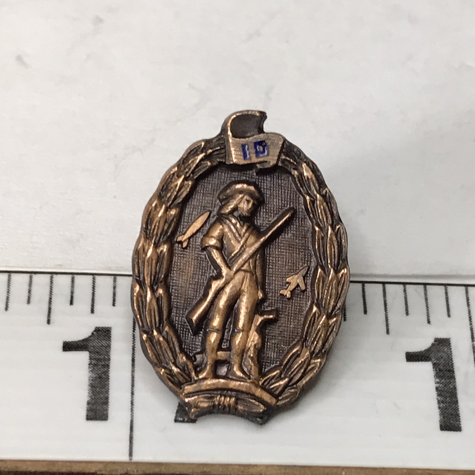 Antaya Minuteman 10 Years Service Pin ~M19~