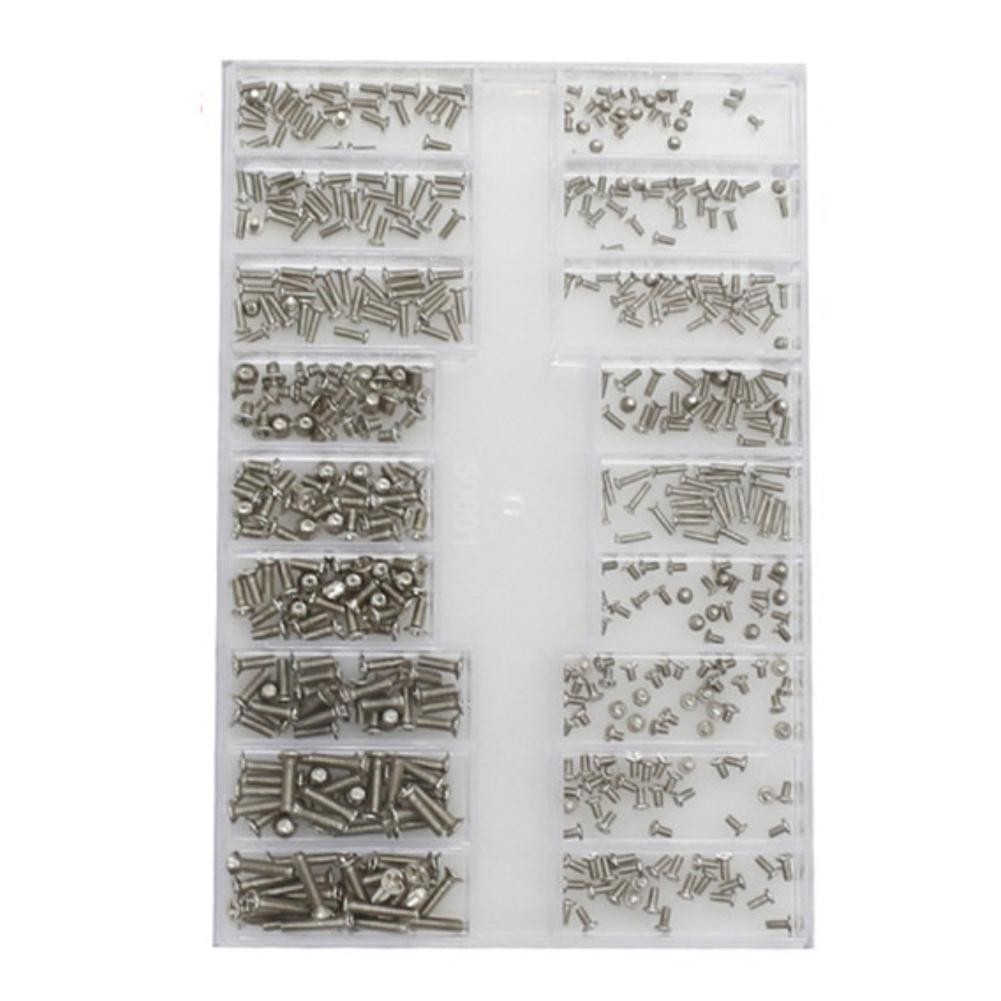 1Box Watch Back Case or Eyeglasses Silver Mini Screw 1.2mm 1.4mm 2.0mm Diameter