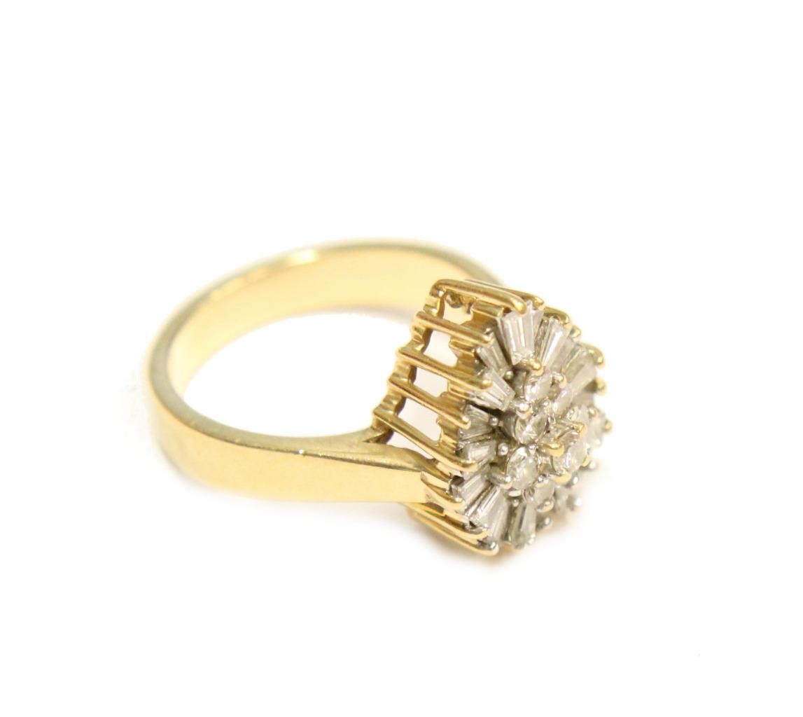 14k Gold 1.13 Carat Diamond Ring VS/SI With appraisal $3850 Size 6.5
