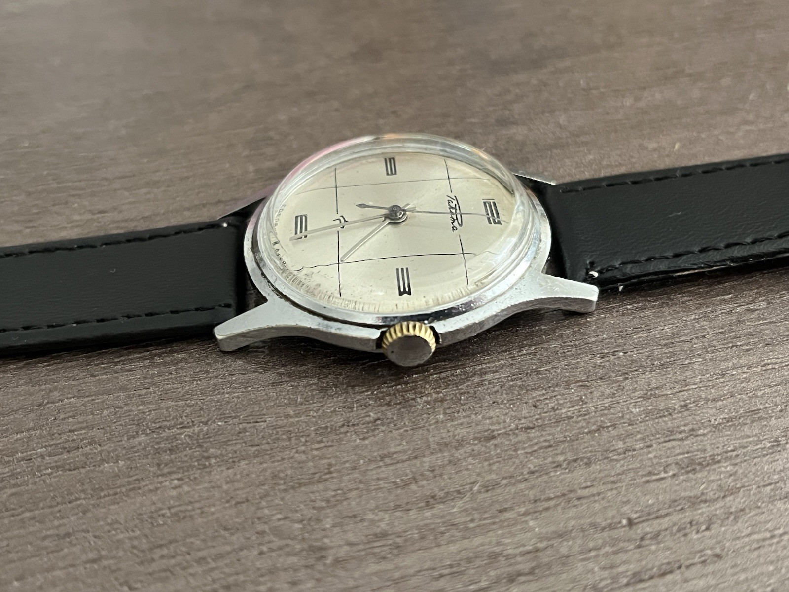 Rare Vintage Raketa 2609A 21 Jewels Soviet Era USSR Mechanical Watch Serviced