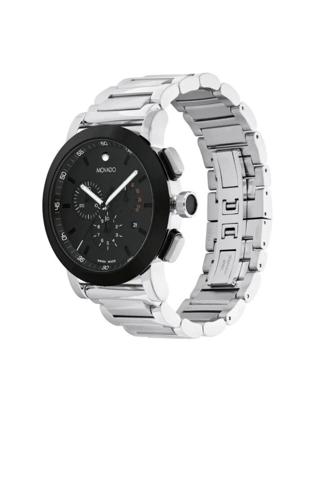Brand New Movado Signature Sport Men’s 44 mm Chronograph Watch 0607605
