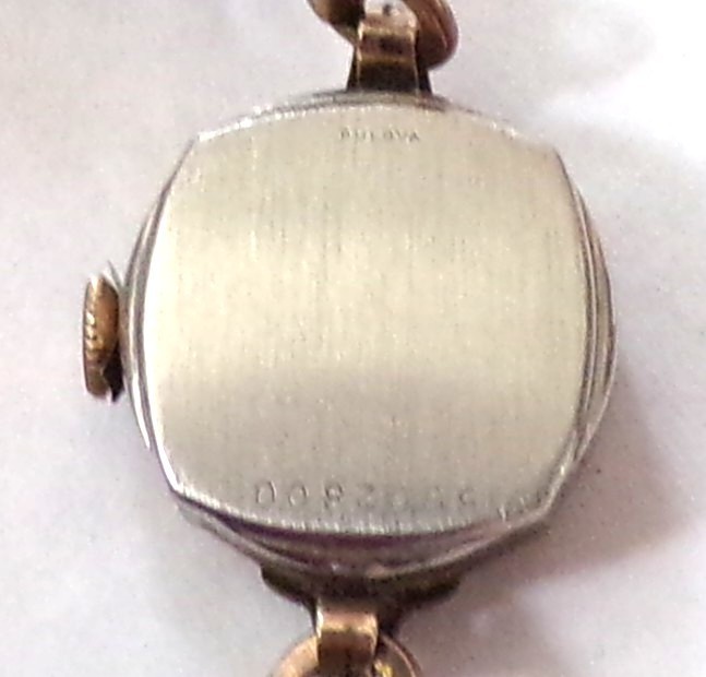 Watch, Bulova, Mechanical, 17 Jewels, 10KRGP, 5002800, Not Running