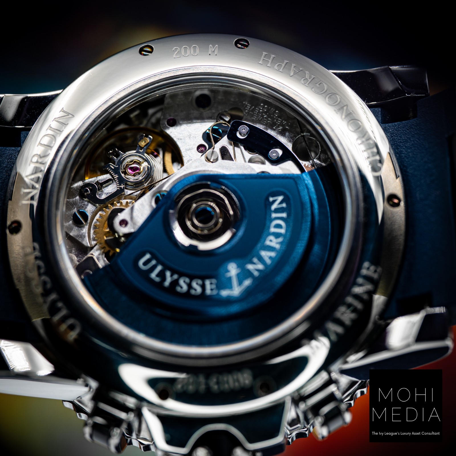 Ulysse Nardin Maxi Marine Diver Chronograph blue 43 8003-102-3/91