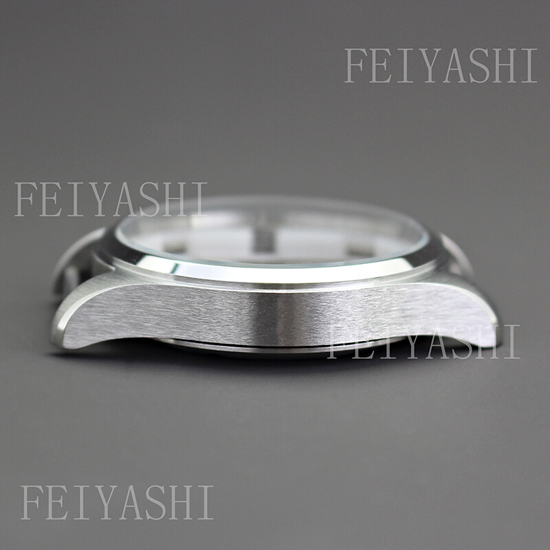 Brushed pilot watch case Stainless Steel For Japanese Seiko NH35 nh36 38 Aviator