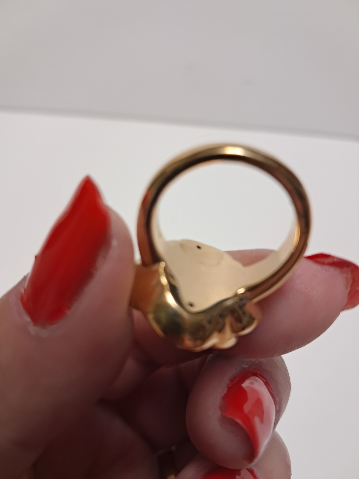 14K Yellow Polished Gold 2.4Grams Blooming Rose Floral Ring Size 5.25 QVC