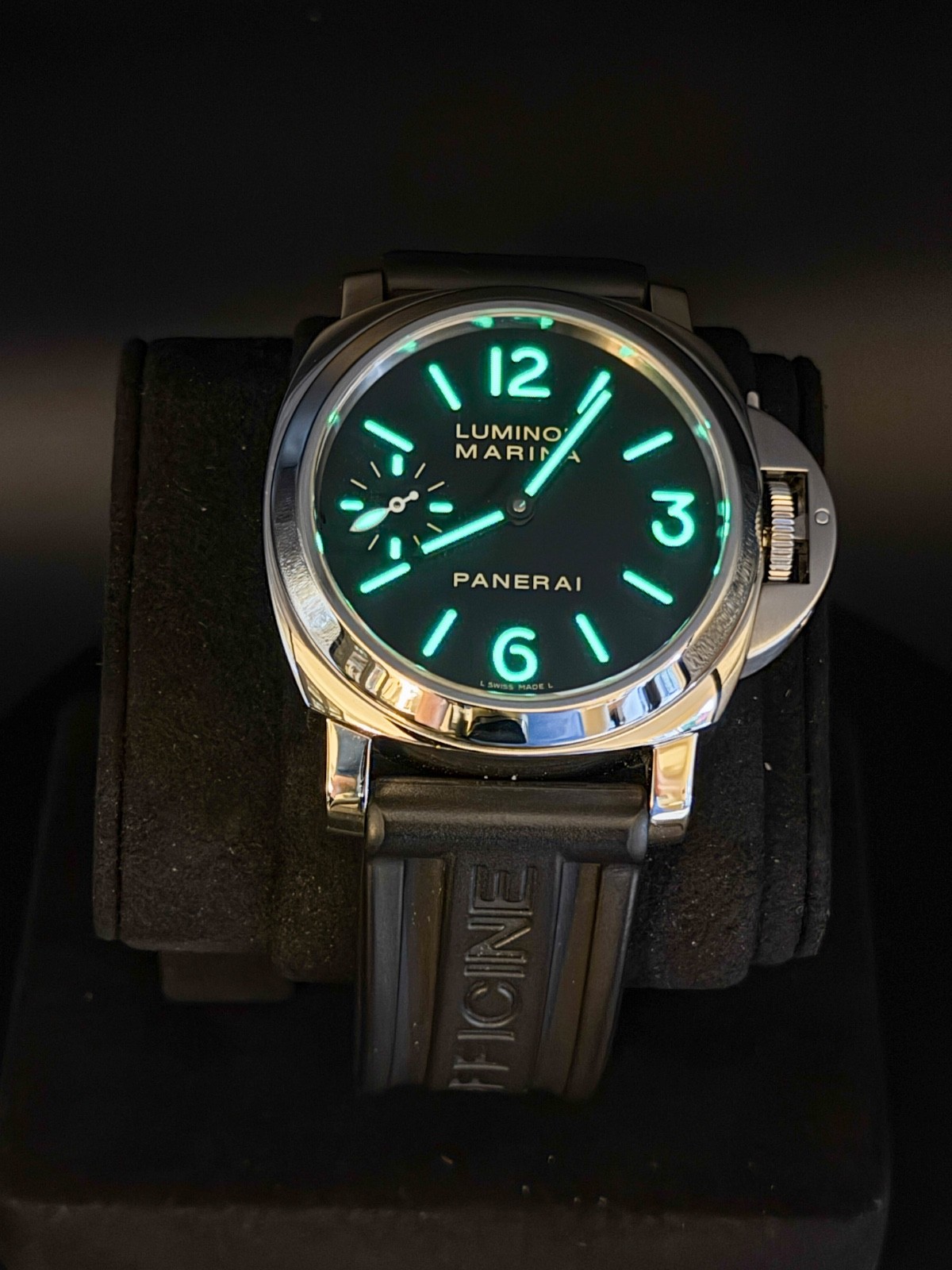 Panerai PAM111 Luminor Marina Men’s Black Watch – PAM00111 R Series Box Papers
