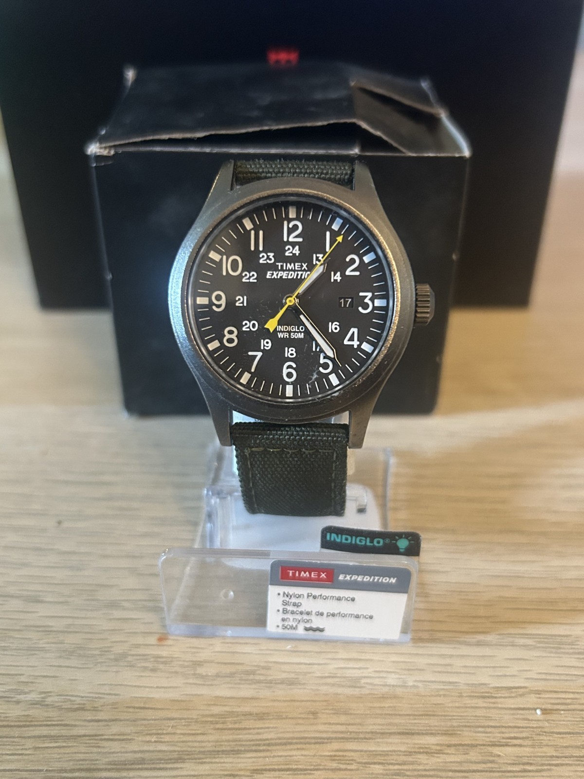 Timex T49961 Expedition Scout Green Indiglo Mens Full Kit