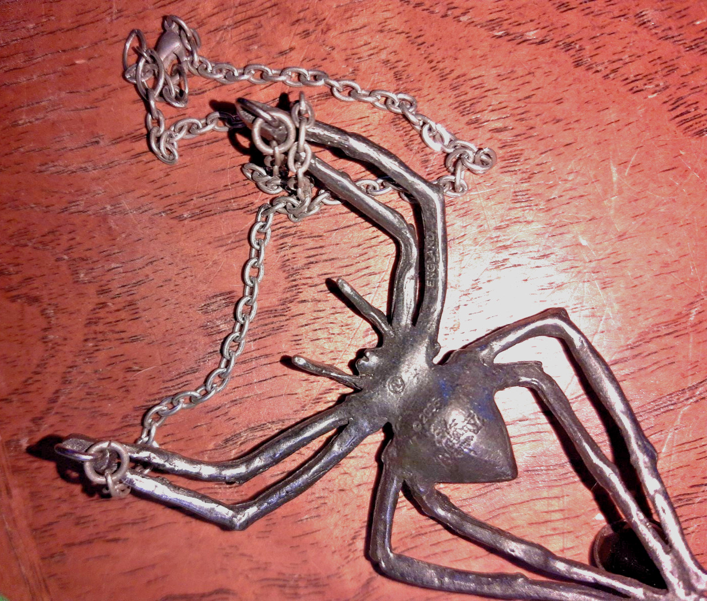 Vintage Alchemy Venom Spider Necklace