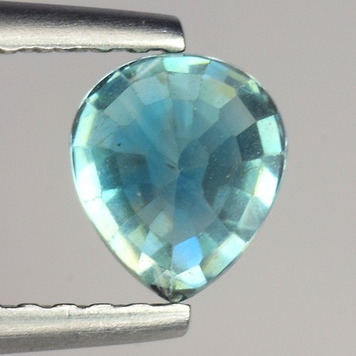 1.31Cts CLEAN NATURAL UNHEATED BROWN ZIRCON PEAR CUT GOOD LUSTER GEMSTONES M531