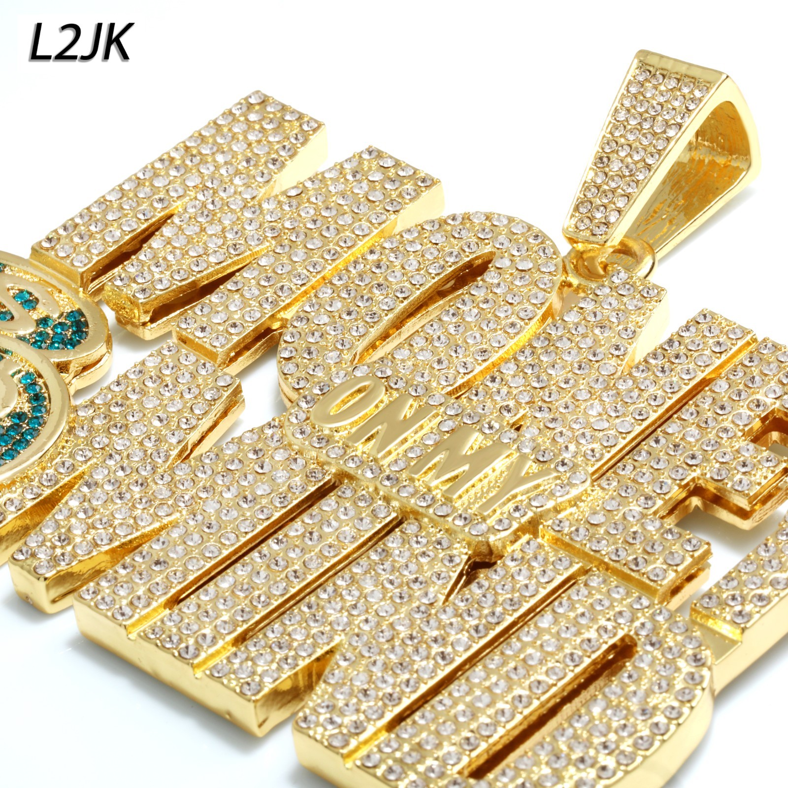 14K Rope Chain Necklace 10mm 24″ & 30″ | Huge Money Mind Gold Plated XXL Hip Hop