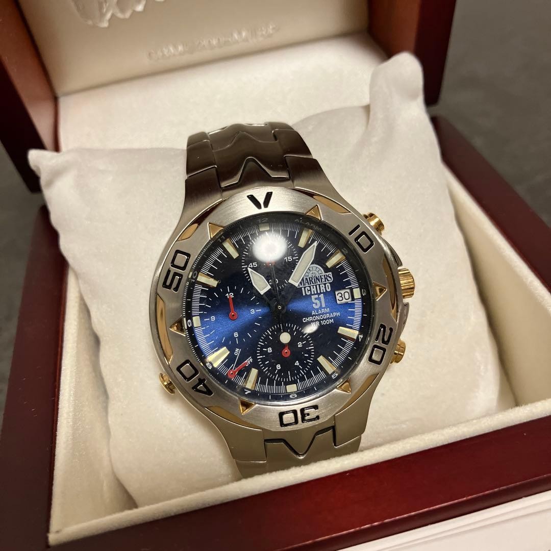 Citizen Ichiro Watch Seattle Mariners 51 Chronograph