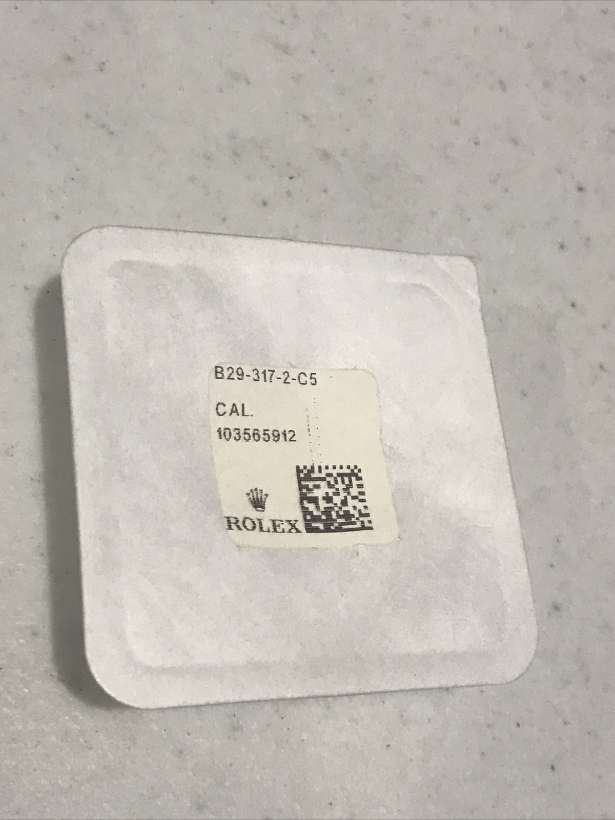 Genuine Rolex 216570 Crystal Gasket BRAND NEW Genuine B29-317-2-C5 One Gasket