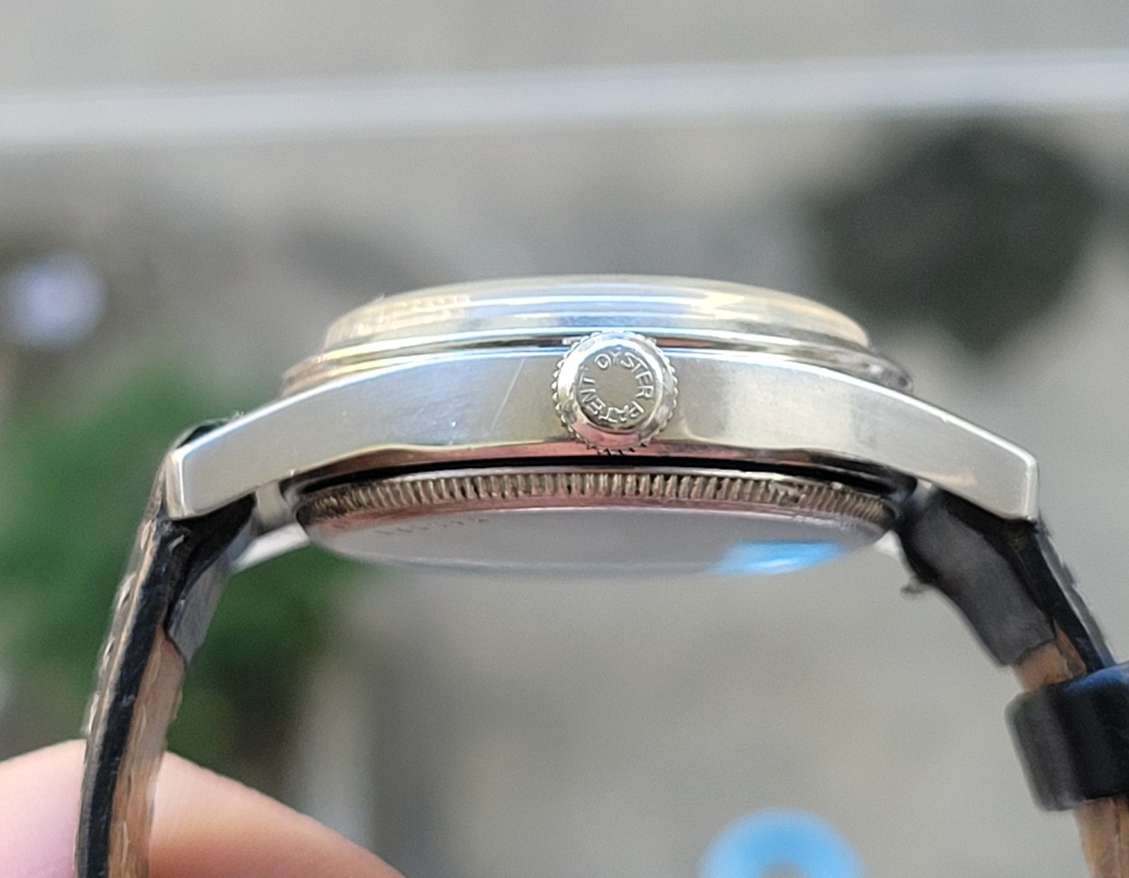 VINTAGE TUDOR OYSTER MANUAL REF 4453 STAINLESS STEEL UNISEX 31MM