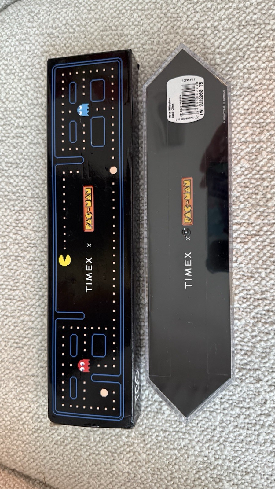 Timex Pac-Man T80 Digital Watch Black Unisex Retro Video Game