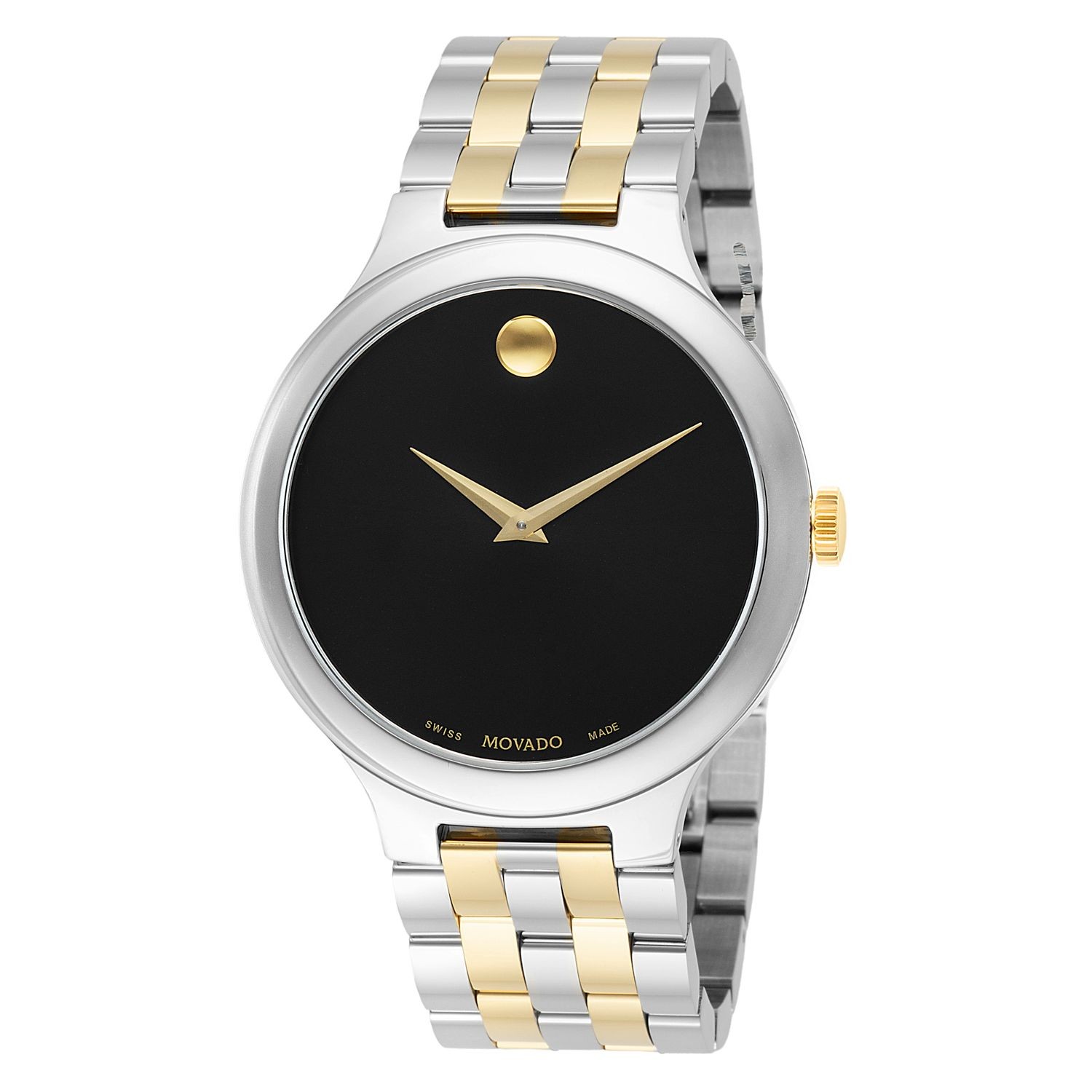 Movado 0608042 Men’s Veturi Black Dial Quartz Watch
