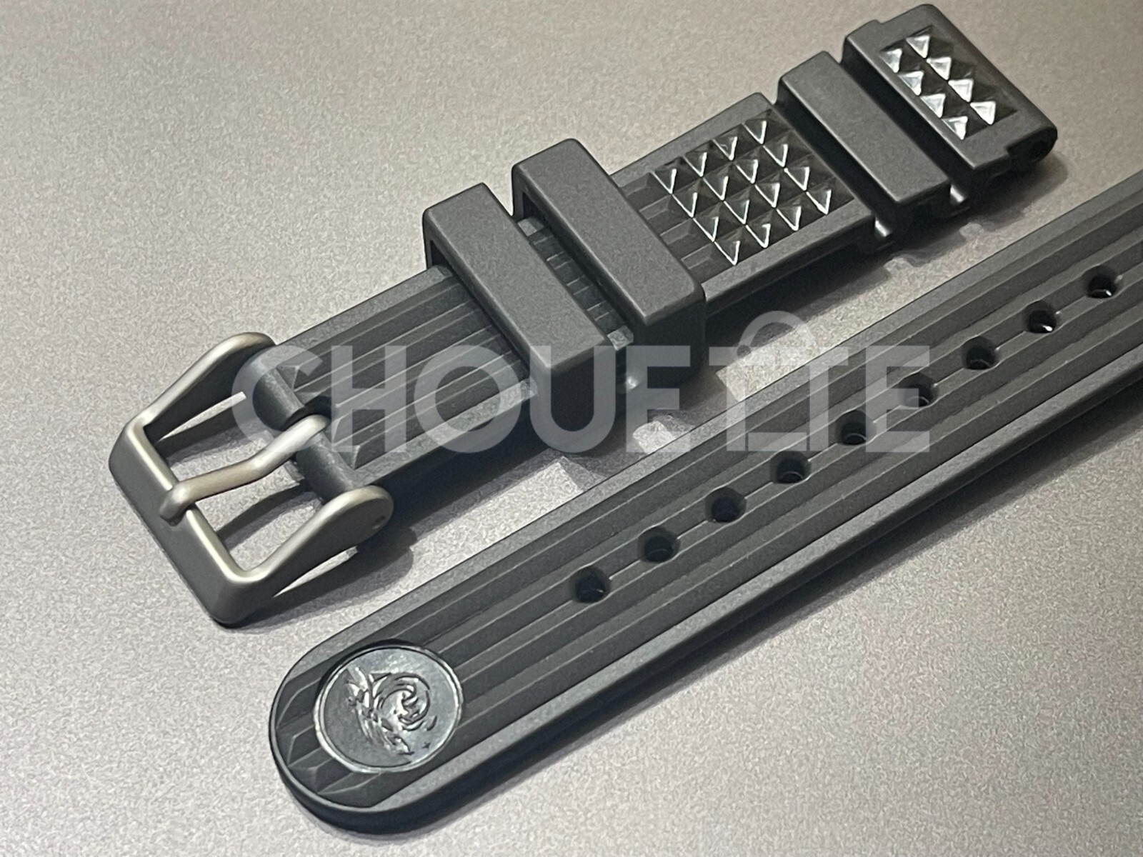 GENUINE SEIKO DE39AZ 20MM BLACK RUBBER MARINEMASTER STRAP SBDX001 SBDX003 MM300