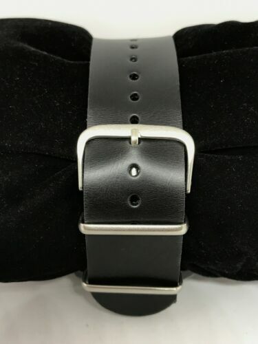 Fossil JR1354 Nate Chronograph Men’s Black Leather Analog Dial Quartz Watch Y56