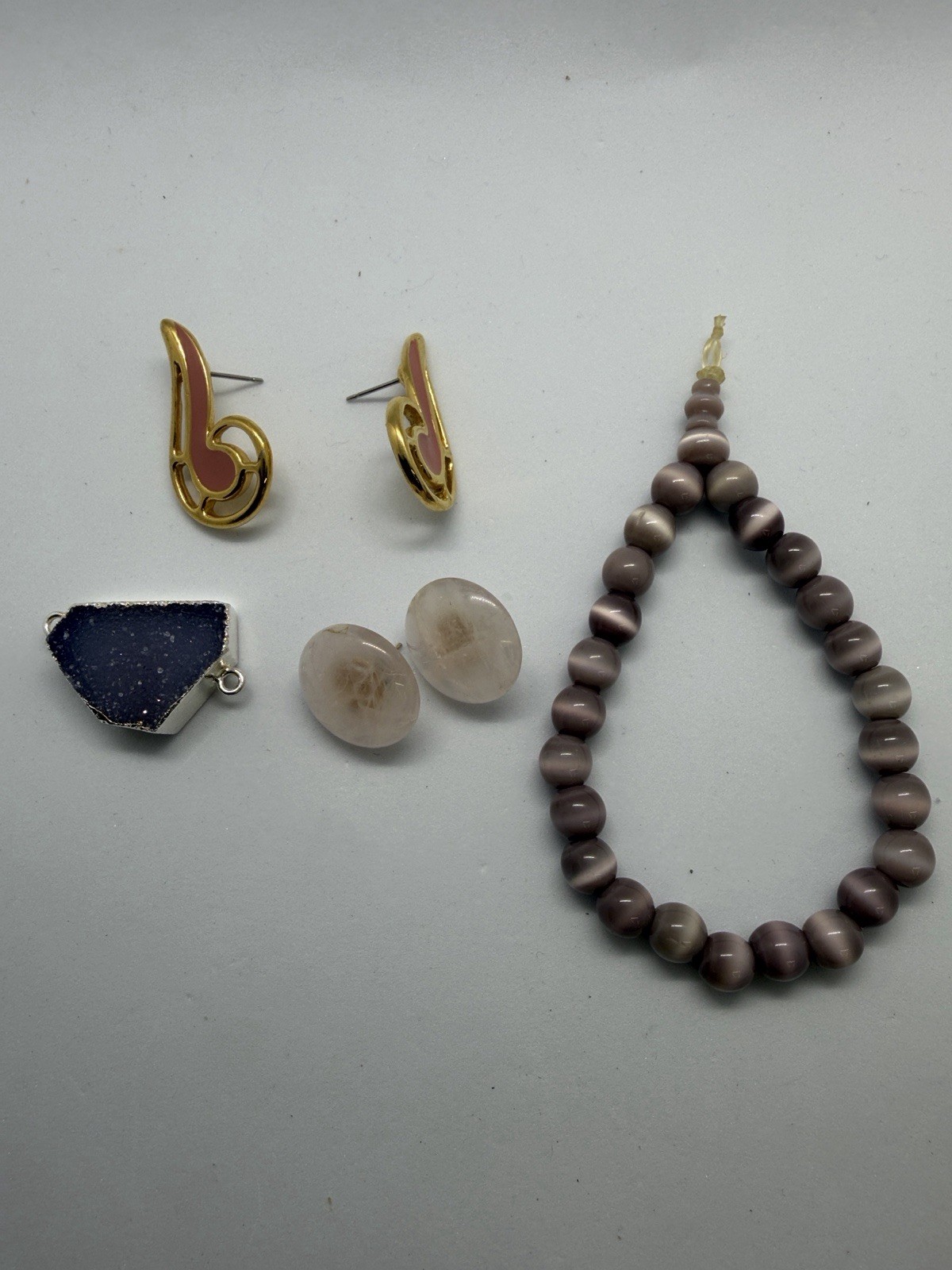10pc Fashion Jewelry Lot Necklace Earrings