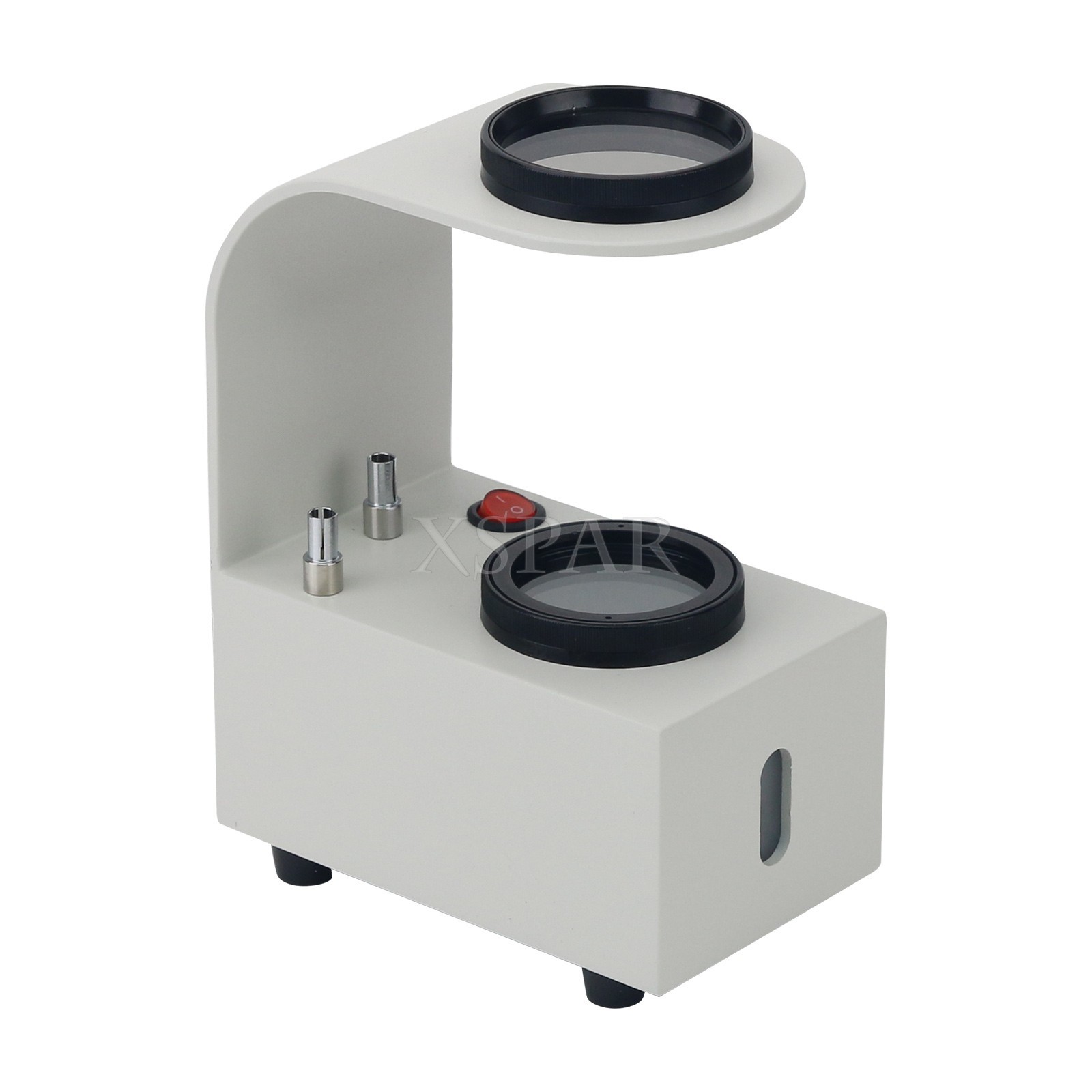 Desktop Polariscope 110V/220V Magnifier Tool with Objective Table for Jewelry