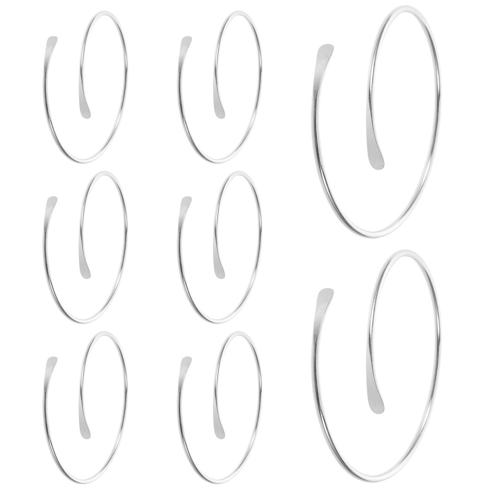 8 PCS Adjustable Bracelet Party Arm Cuff Stackable Armband Engravable