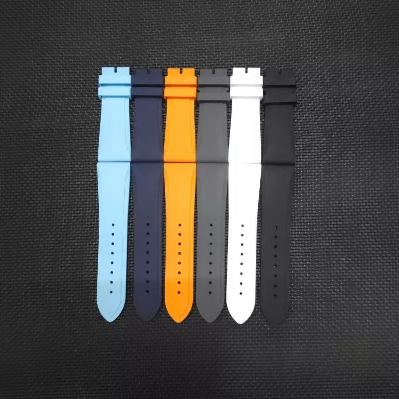 23x20mm FKM Rubber Strap Band Fits Vacheron Constantin QUAI DE LILE Watch 86050