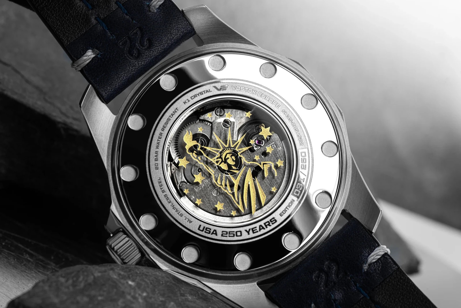 Vostok-Europe USA 250 Years NH35 Automatic LE 250 Independence Watch 2026