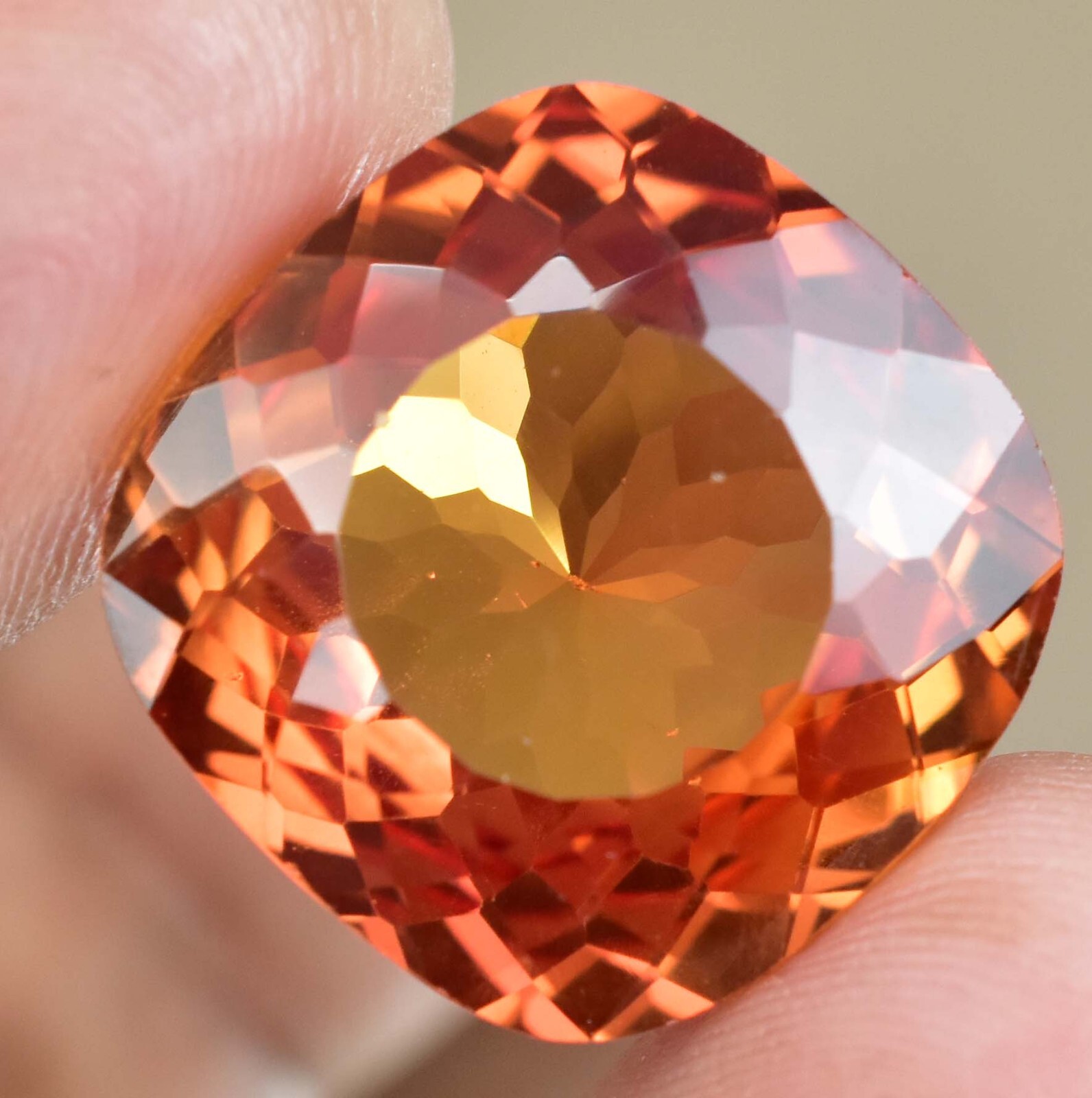 Flawless 27.30 Ct Natural Ceylon Padparadscha Sapphire AGL Certified Gemstone