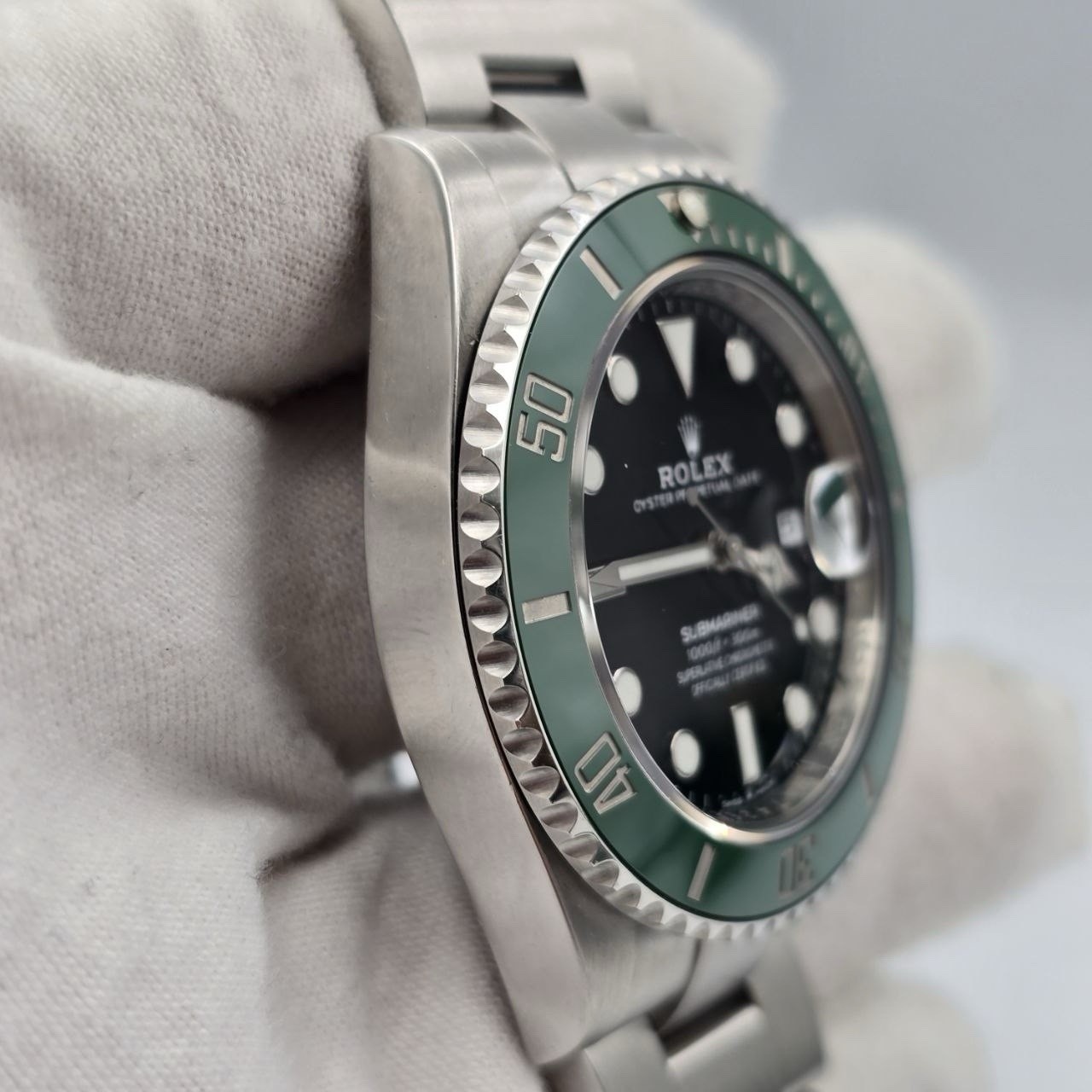 PAPERS 2023 Rolex Submariner Date Starbucks Green Bezel Black 41mm 126610LV BOX