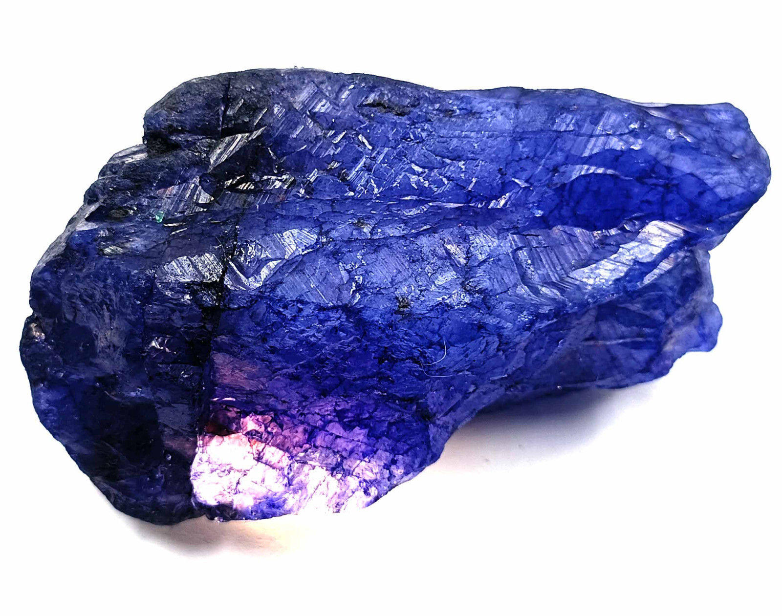 720 Ct Natural Blue Sapphire EGL Certified Uncut Rough Chunk Loose Gemstone 25S
