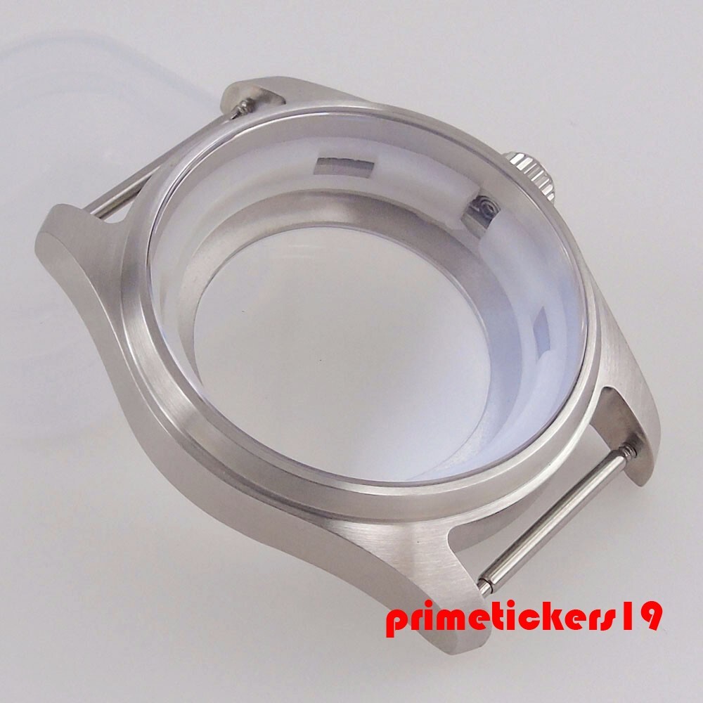 36/39mm Pilot Watch Case+Band Fit NH35 NH36 NH34 ETA2824 PT5000 Miyota8215 821A
