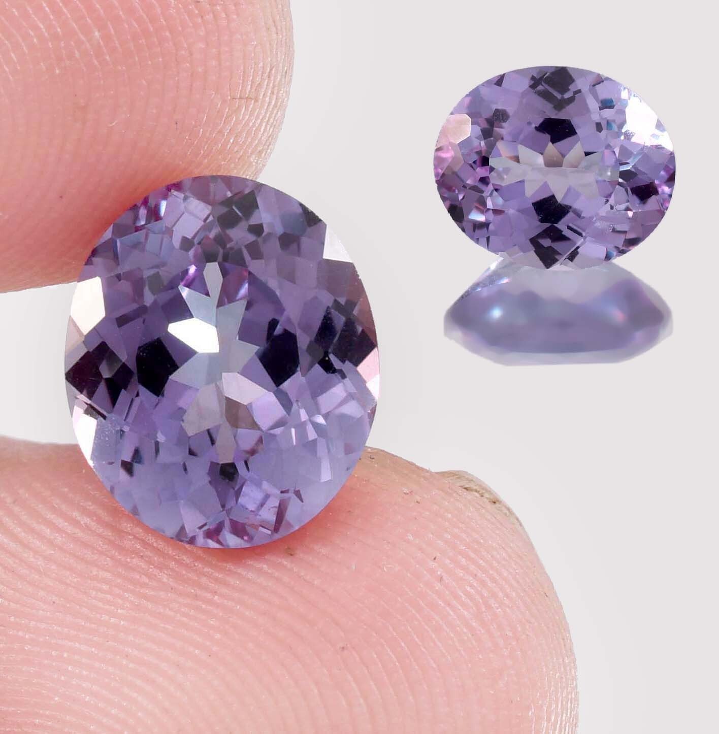 1 Pair 20 x 14 MM Flawless Natural Color Change Alexandrite Gems GIT Certified