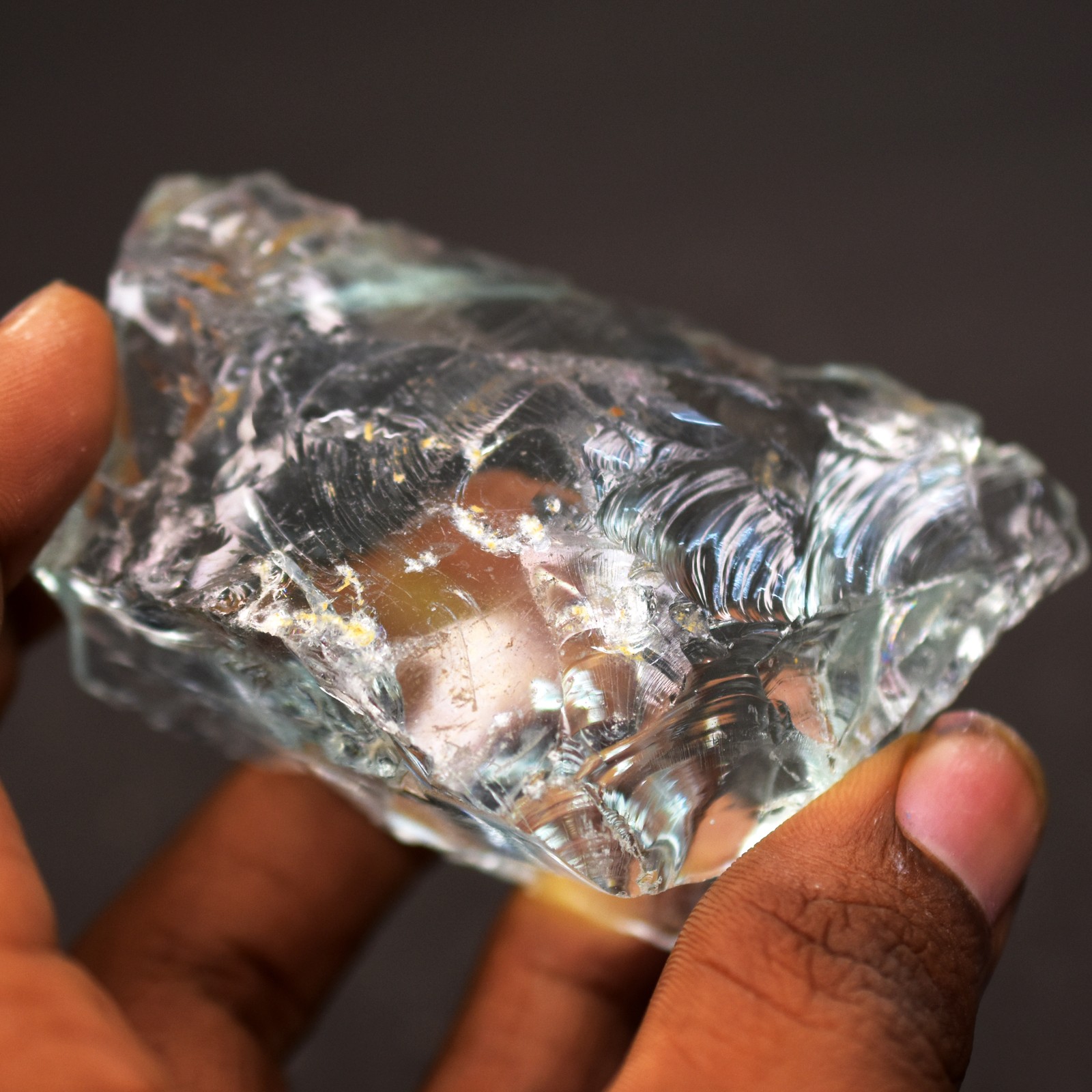 Natural 548.20 Ct Aquamarine Uncut Raw Rough Rare Loose Gemstone Certified