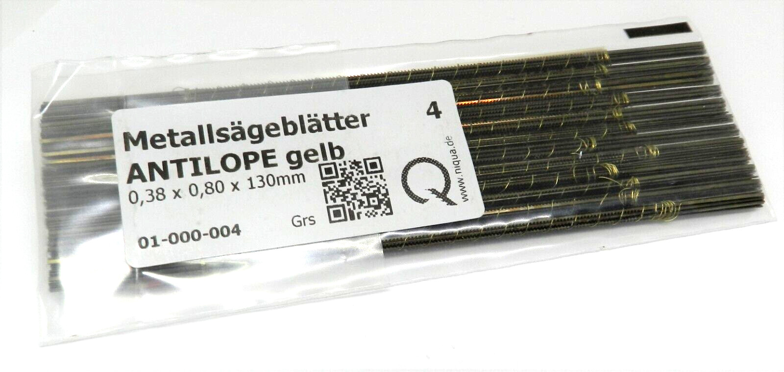 Antilope Jewelers Saw Blades #4 Jewelry Making 1 Gross Made in Germany