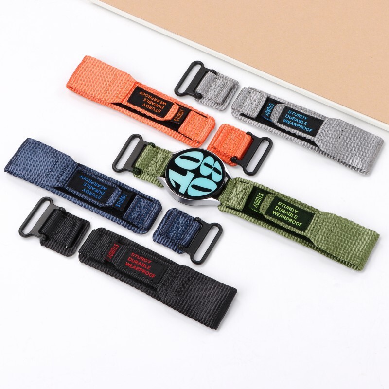 Premiuim Quick Release Canvas Nylon Braided Watch Band Strap 20/22mm Universal