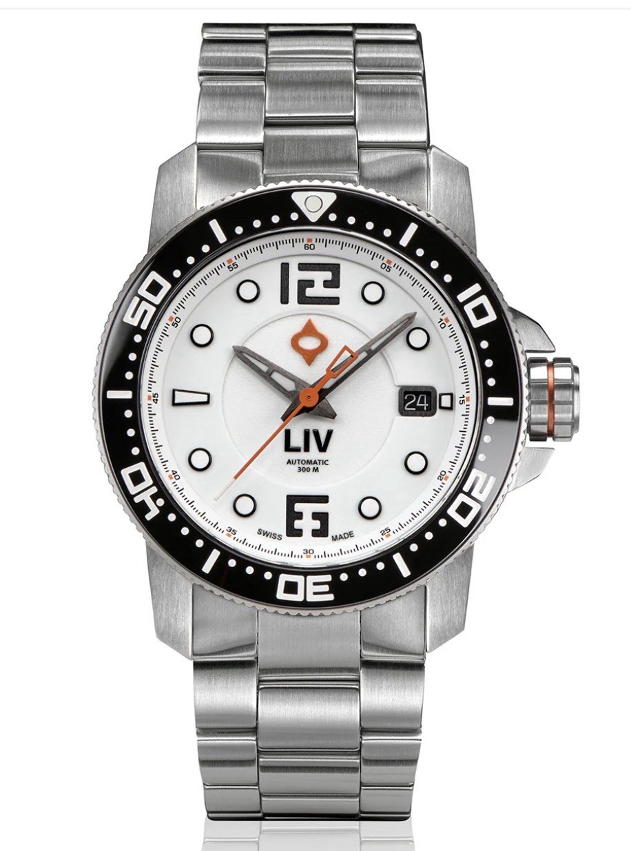 Swiss Automatic LIV GX-Diver’s 41mm Full Lume Men’s Watch 26 – Jewel