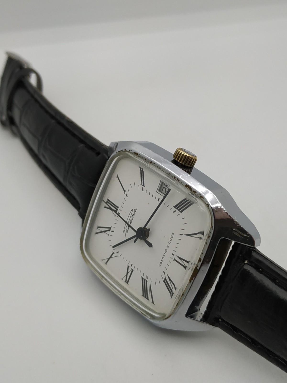 Men’s Dress Vintage Watch Raketa Made in USSR Mechanical 2614.H Retro Soviet ⭐