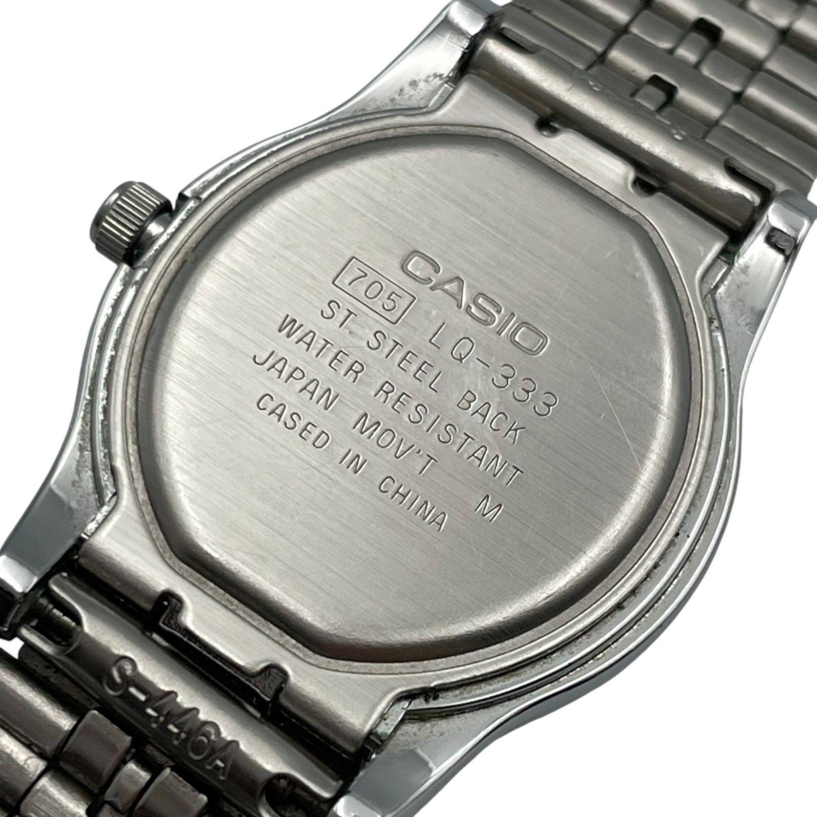 Working New Battery CASIO LQ 333 Quartz QZ 3 Hand Analog Wristwatch Casio Chipka