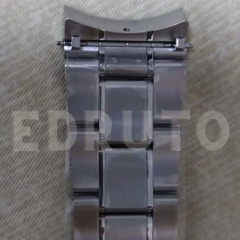 21mm Solid Steel Bracelet Watch Band Strap Fits UNION Belisar D009 Watches