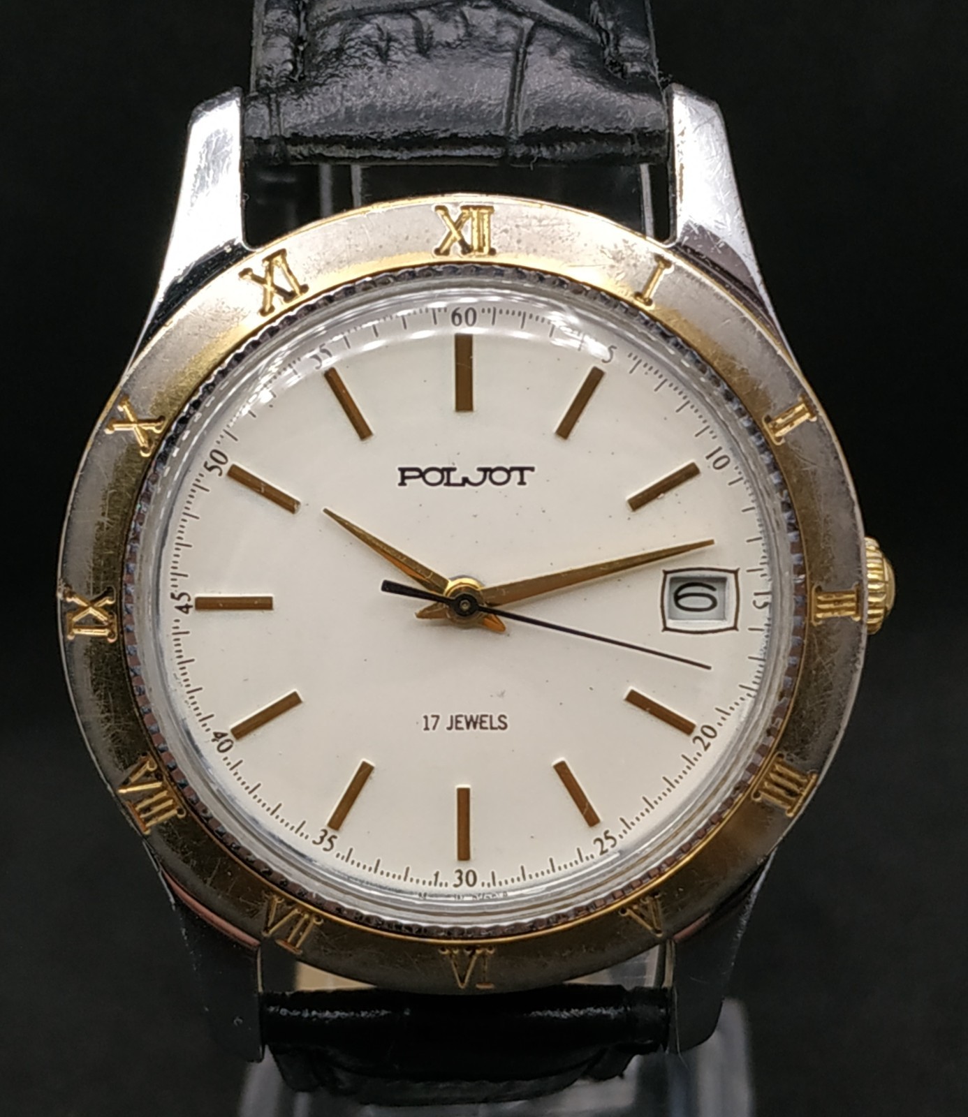 Dress Men’s Watch POLJOT Vintage USSR Mechanical SERVICED Retro Russia Soviet ⭐