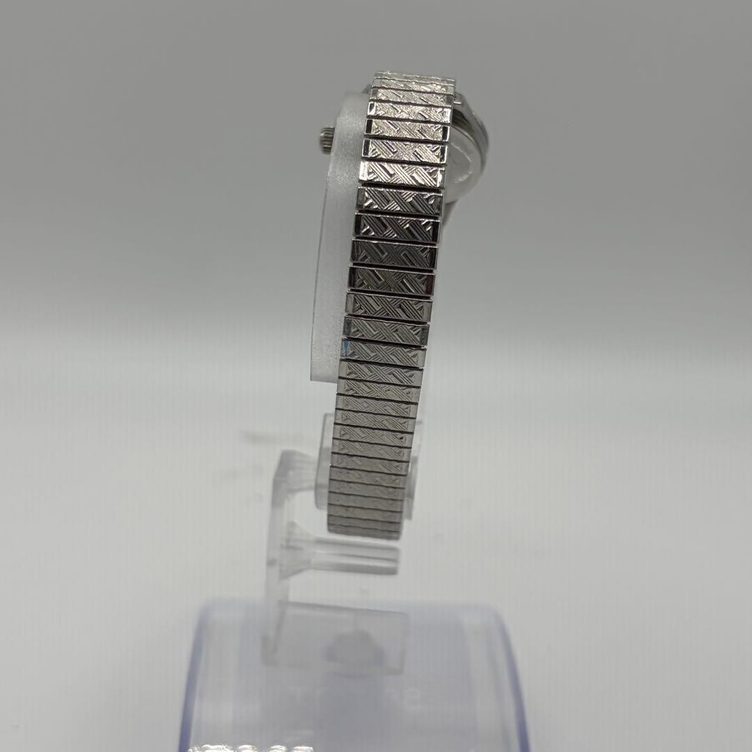 SEIKO Ladies’ Hand-Winding Watch, Vintage, Bellows Type, Silver