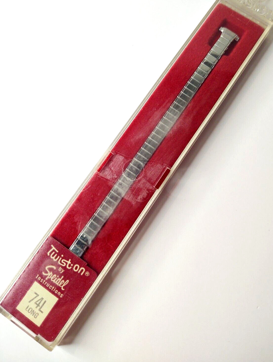 Speidel Twist On VTG Watch Band Replacement Expansion 5 mm Wide 74L Long