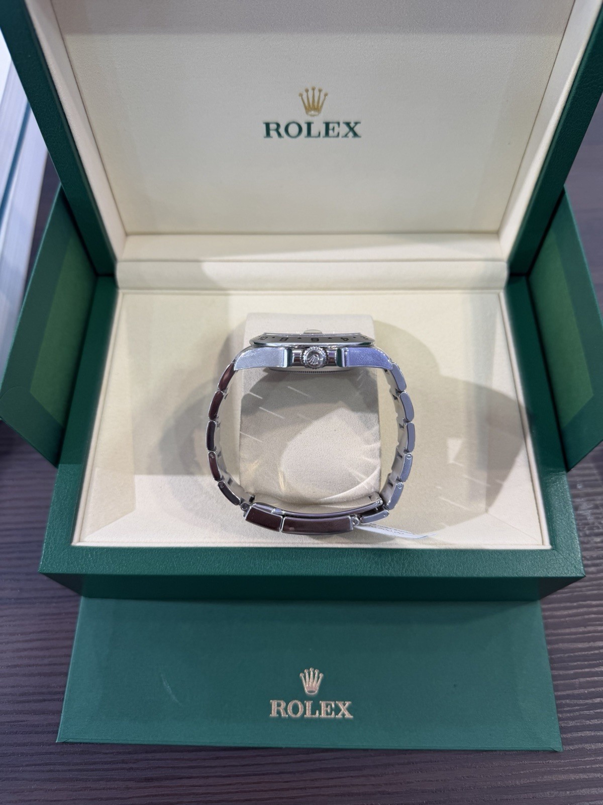 Rolex Explorer II – 216570 – 2018 – FULL SET!! Unworn Unsized With White Tag!!