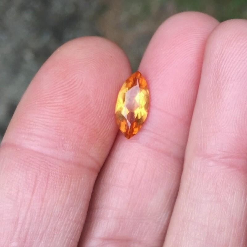 Rare! Natural Gem Quality Clinohumite Afghanistan 2.14 carats GLI